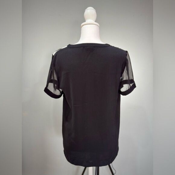 CLEARANCE! Calvin Klein S/S Gradient Blouse Size S EUC - Picture 2 of 5